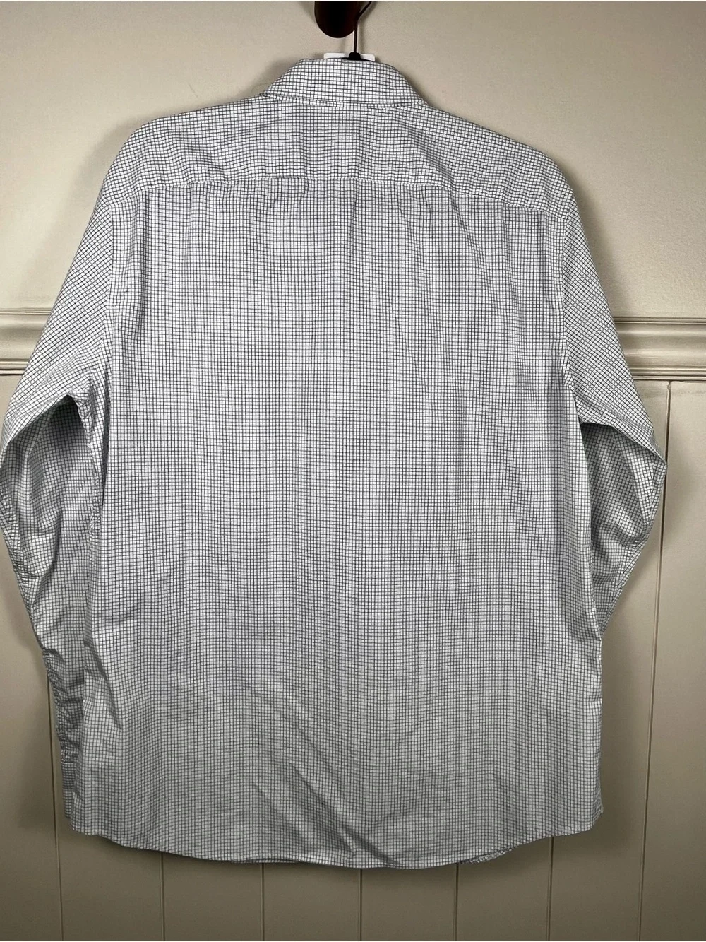 Banana Republic Men’s L Slim Flex Fit Tech Stretch Cotton Check Shirt sku 126